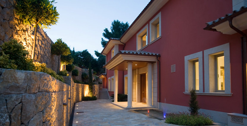 unique villas mallorca new modern villa for sale in Son Vida sunset
