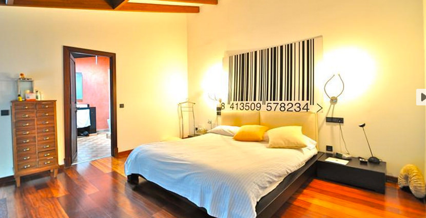 unique villas mallorca modern loft for sale in Palma bedroom