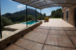 unique villas mallorca new build country house for sale in Valldemossa swimming pool & views