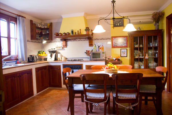 uniquevillasmallorca chraming house in establiments kitchen