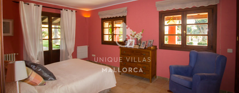 unique villas mallorca finca for sale in sencelles bedroom1