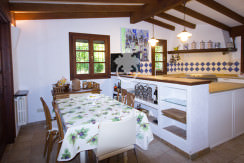 unique villas mallorca finca for sale in sencelles kitchen & offfice