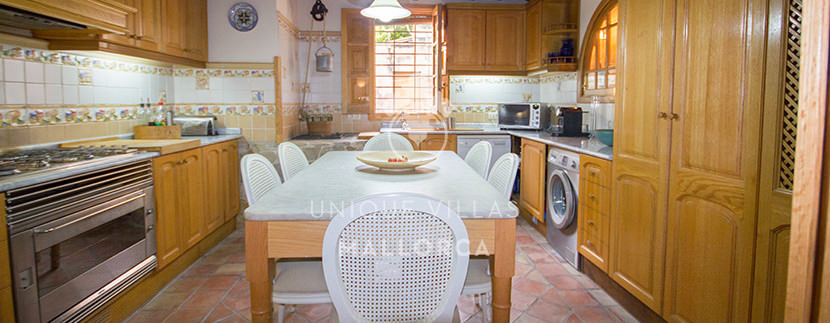 unique villas mallorca house for sale in La Bonanova kitchen
